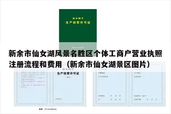 新余市仙女湖风景名胜区个体工商户营业执照注册流程和费用（新余市仙女湖景区图片）