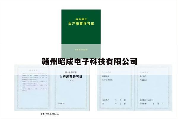 赣州昭成电子科技有限公司