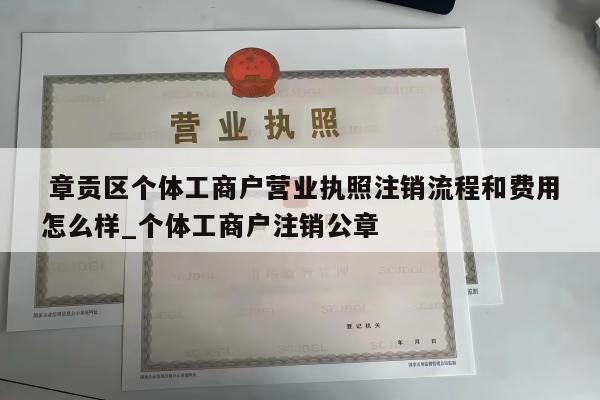  章贡区个体工商户营业执照注销流程和费用怎么样_个体工商户注销公章